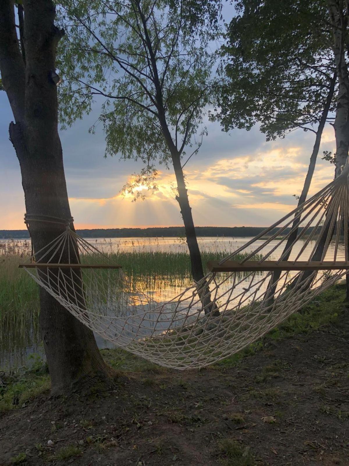 Domek Wypoczynkowy Nad Jez. Dadaj Biskupiec  Esterno foto